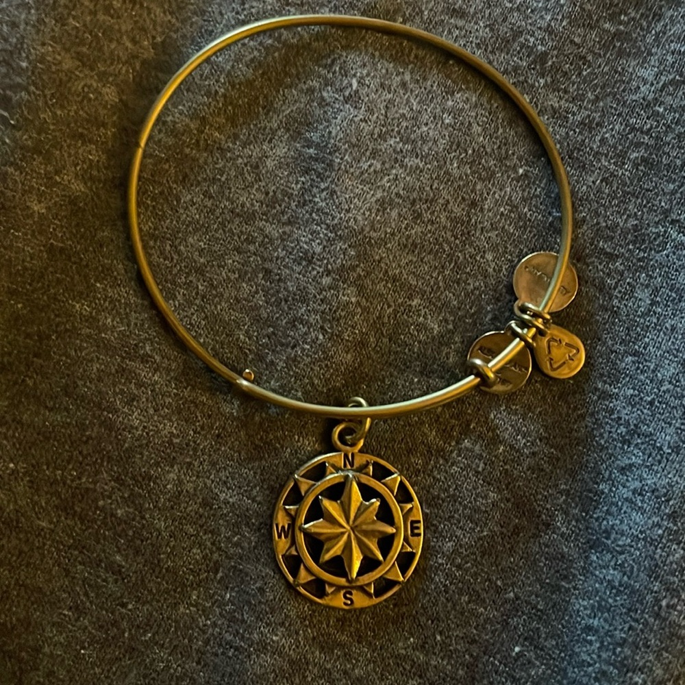 Alex and Ani kompass charm bracelet